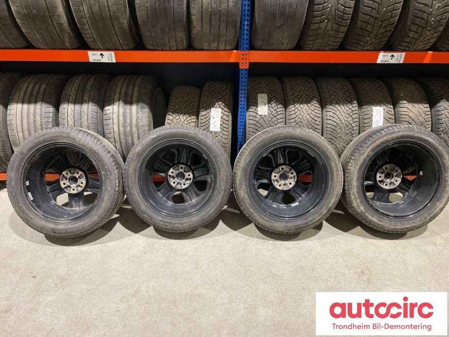 Hjulsett aluminium sommer til Suzuki SX4 S-CROSS 2013-->> (Type II) (17 TOMMER|215/55R17 98W|PROD: 1024|3-4 MM)