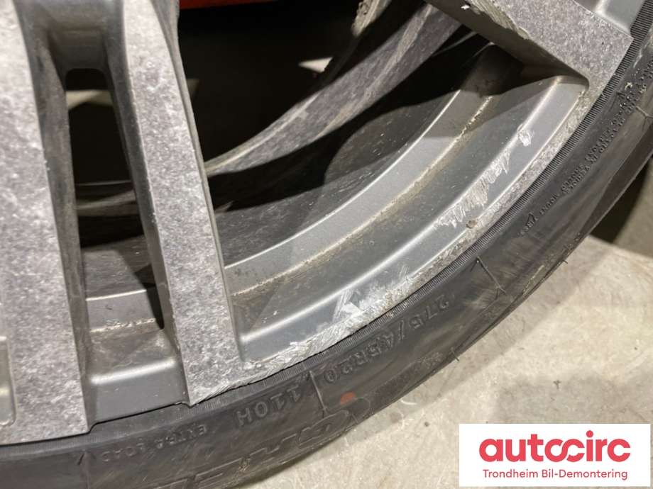 Hjulsett aluminium vinter til Audi Q7 2010-2015 (Type I, Fase 2)  (20 TOMMER|275/45R20 110H|PROD: 2124|4-5 MM)