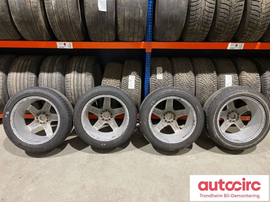 Hjulsett aluminium sommer til VW Caddy 2010-2015 (Type III, Fase 2)  (17 TOMMER|225/50R17 98Y|PROD: 1924|5-6MM)