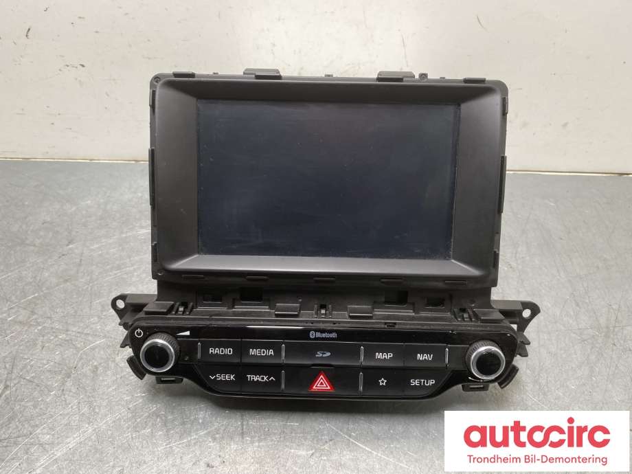 Bilstereo navigasjon til Kia Niro, 2016-2021  (96550-G5321)