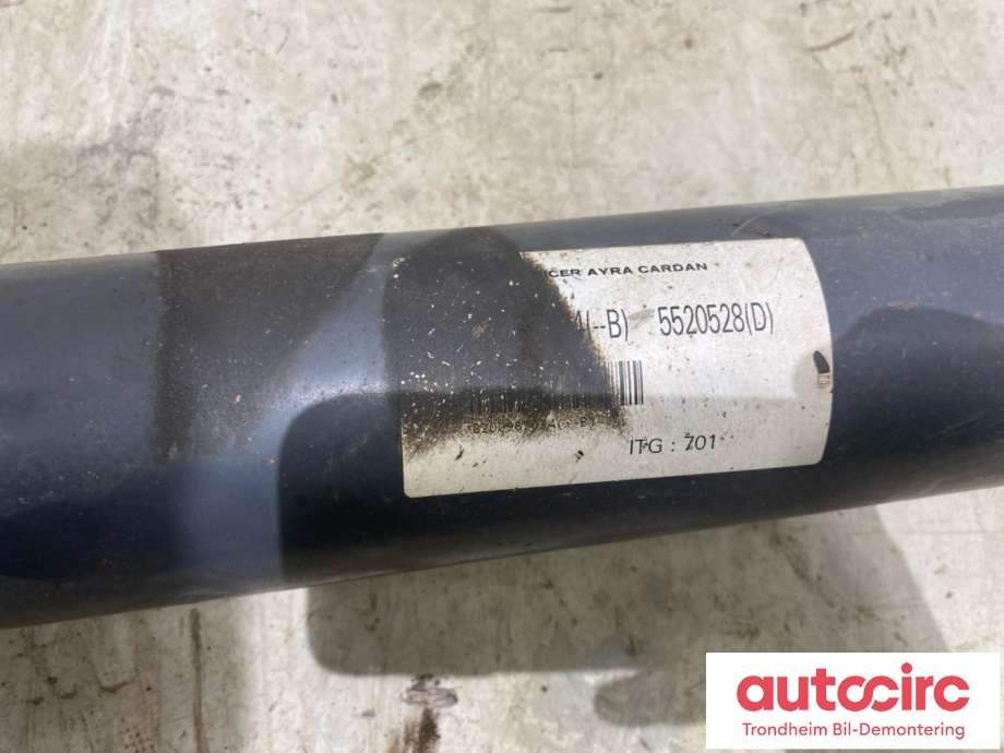 Mellomaksel fremre til Renault Master 2014-->> (Type III, Fase 2)  (NO PART ID.|)