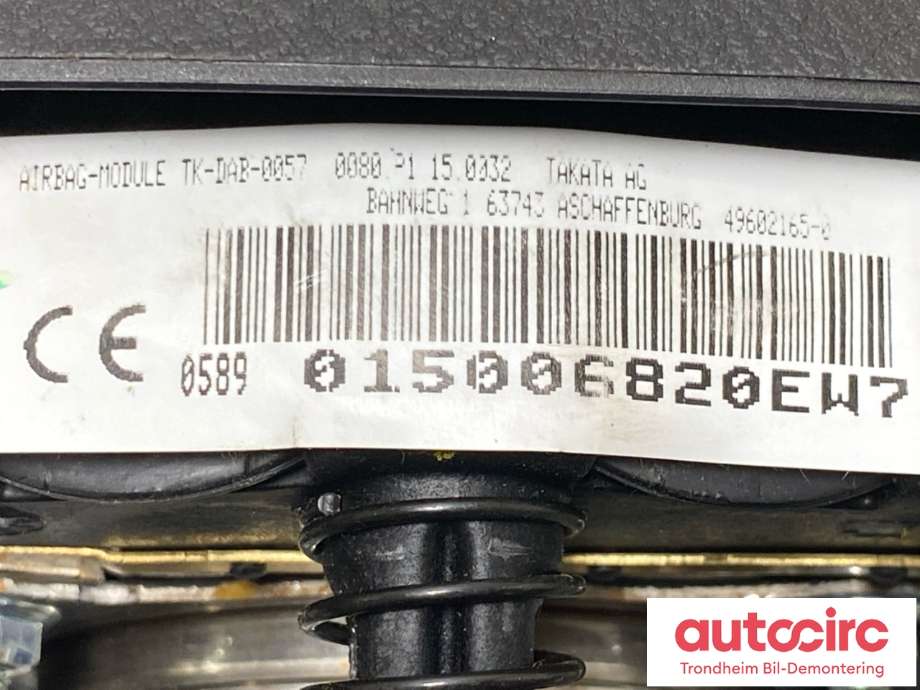 Airbag rattpute til Toyota Hilux 2020-->>  (451300K291C0|)