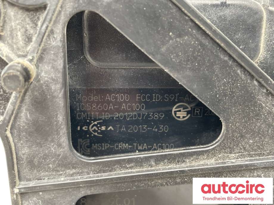 Sensor radar til Peugeot 308 2013-2021 (Type II)  (9810093180|1628556880|)
