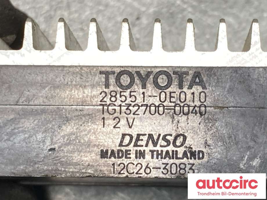 Rele gløde til Toyota Hilux 2020-->>  (285510E010|)