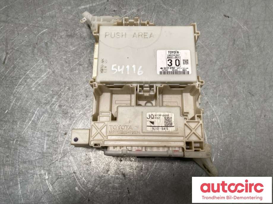 Styreenhet comfort (BCM) til Toyota Hilux, 2020-->> (89221-0K011)