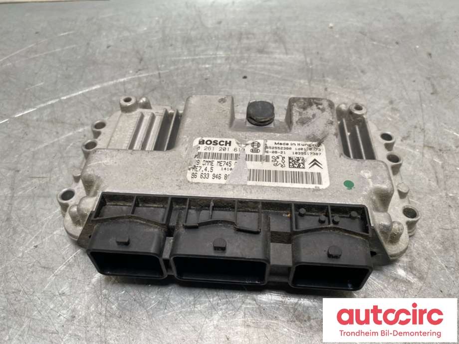 Styreenhet motor til Peugeot 307 2005-2008 (Fase 2) (9663394680|1940 96|)