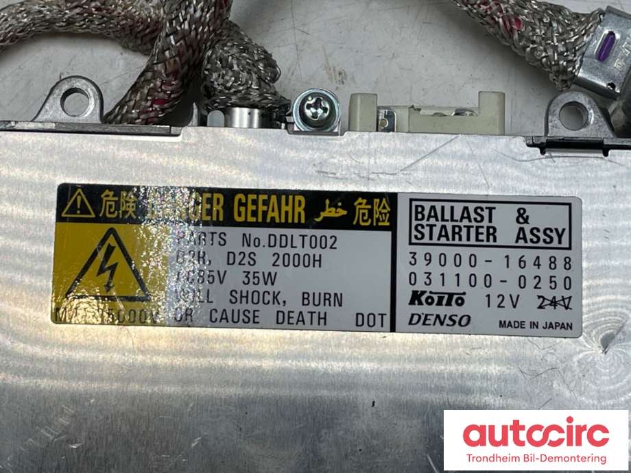 Styreenhet xenon/ballast til Land Rover Discovery 2005-2009 (Type III)  (39000-16488|YWC500060|)