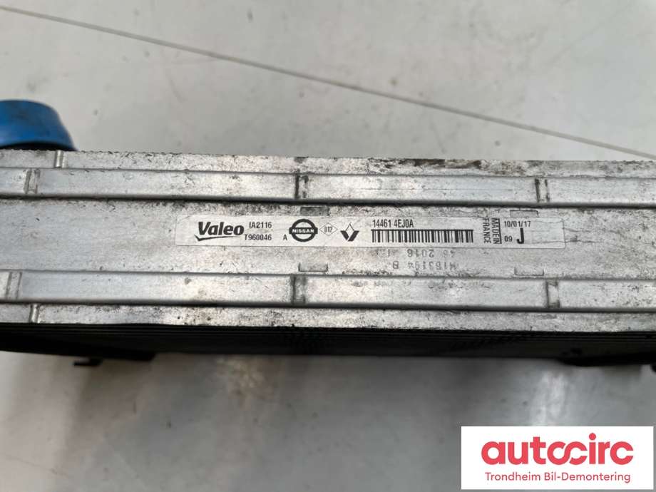 Intercooler til Nissan Qashqai 2014-2021 (Type II) (VALEO|144614EJ0A|960046|)