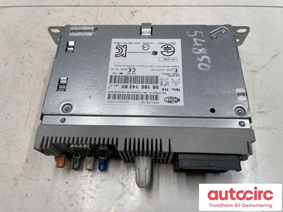 Bilstereo til Peugeot 308, 2013-2021 (Type II) (9818614380)