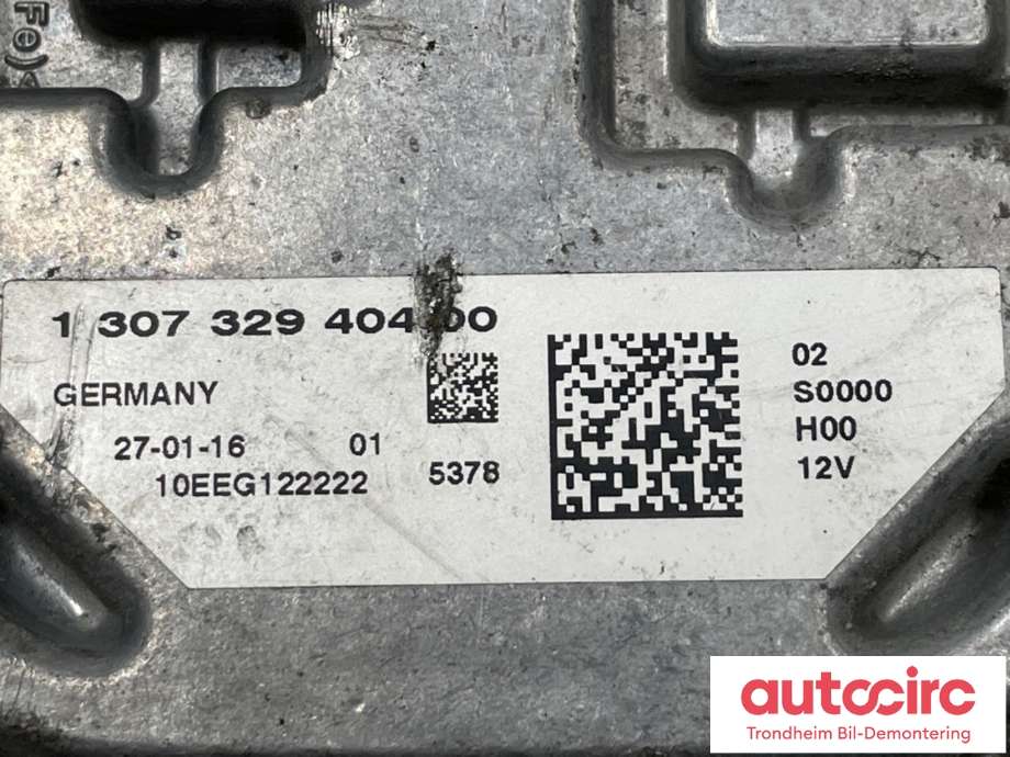 Styreenhet xenon/ballast til Peugeot 308 2013-2021 (Type II)  (16 104 268 80|10EEG122222|)