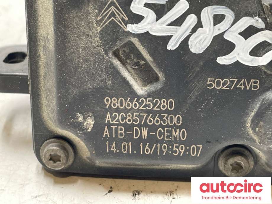 Spjeldhus til Peugeot 308 2013-2021 (Type II)  (9806625280|)