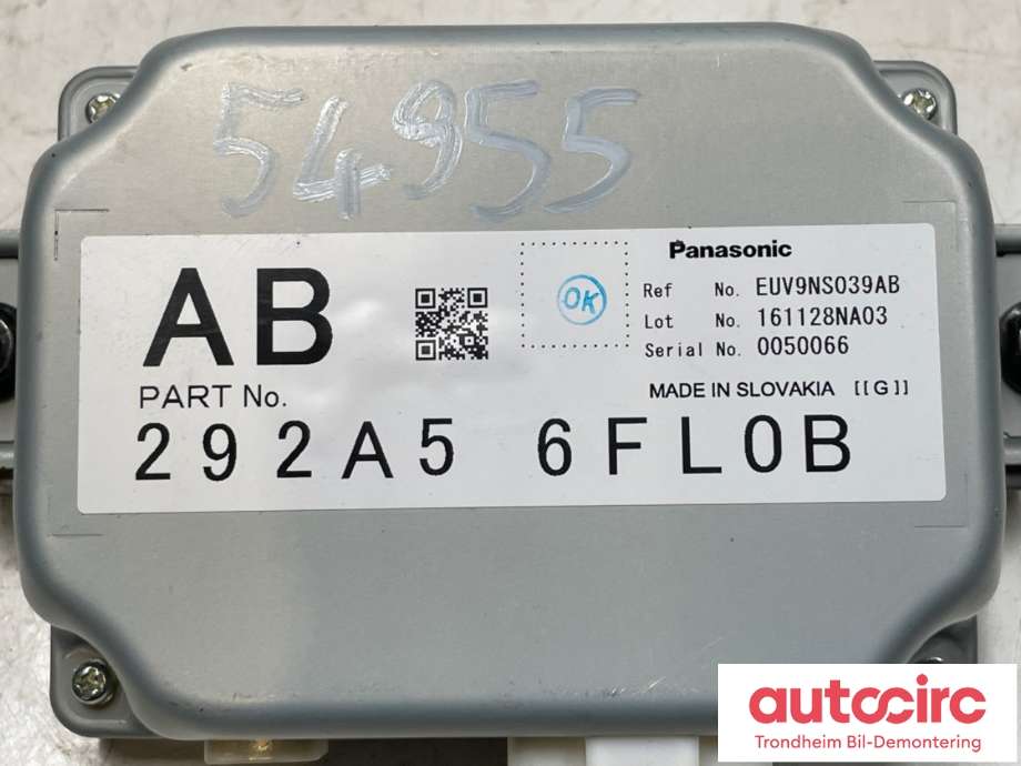 Styreenhet diverse til Nissan Qashqai 2014-2021 (Type II)  (292A5-6FL0B|)
