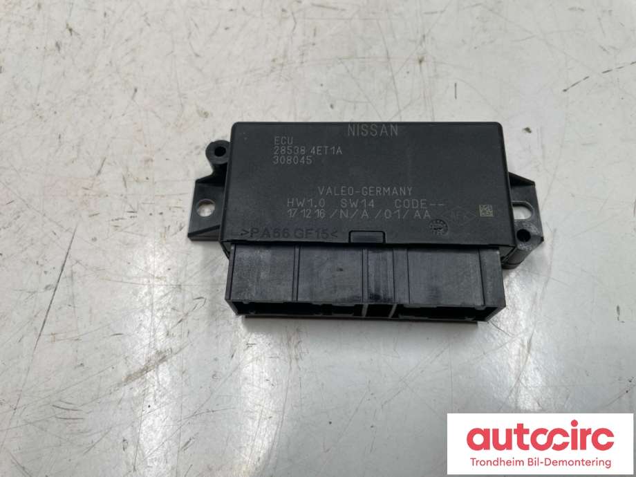 Styreenhet parkering til Nissan Qashqai 2014-2021 (Type II) (28538-4ET1A|)