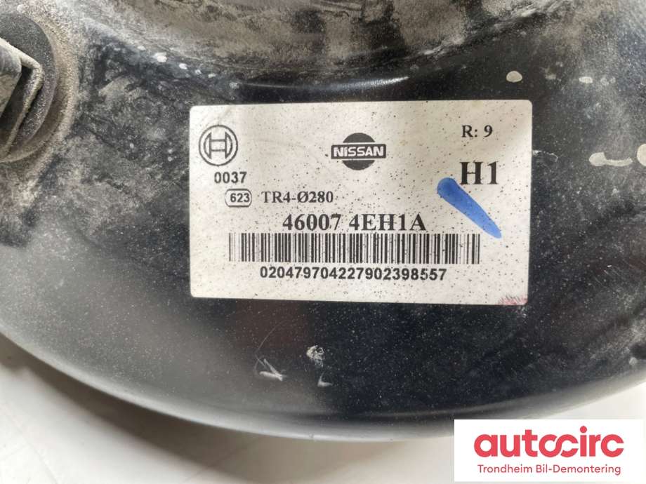 Bremsekraft-forsterker til Nissan Qashqai 2014-2021 (Type II)  (472104EH0J|)