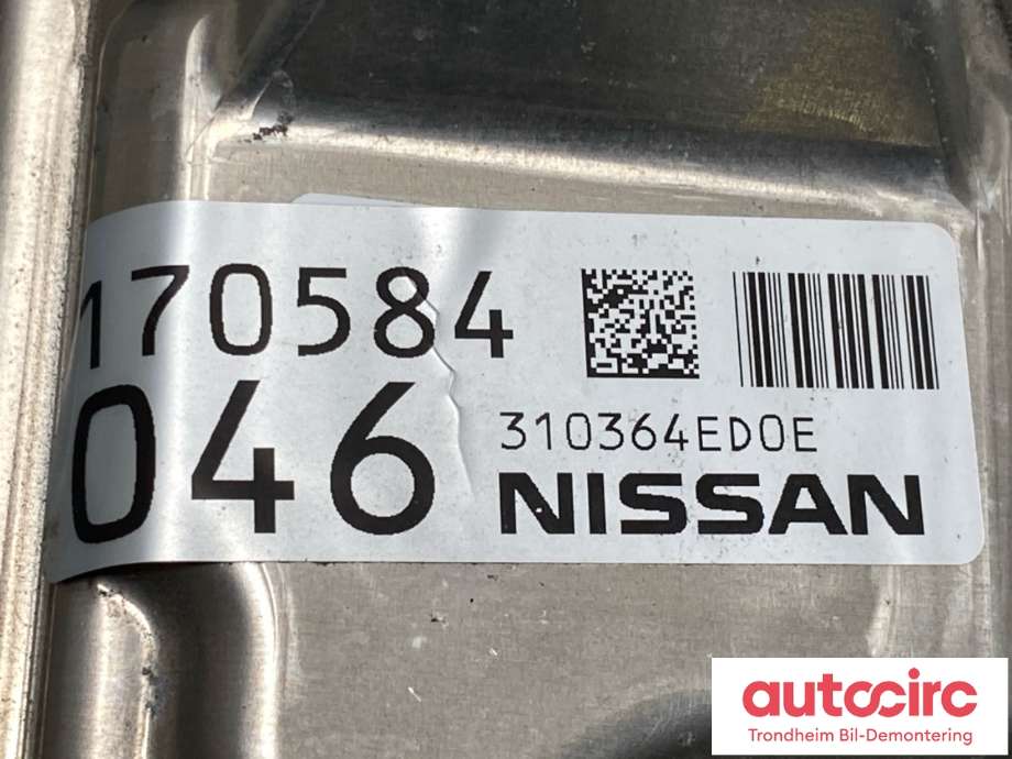 Styreenhet girkasse til Nissan Qashqai 2014-2021 (Type II) (31036-4ED0E|310F6-3BE0A|)