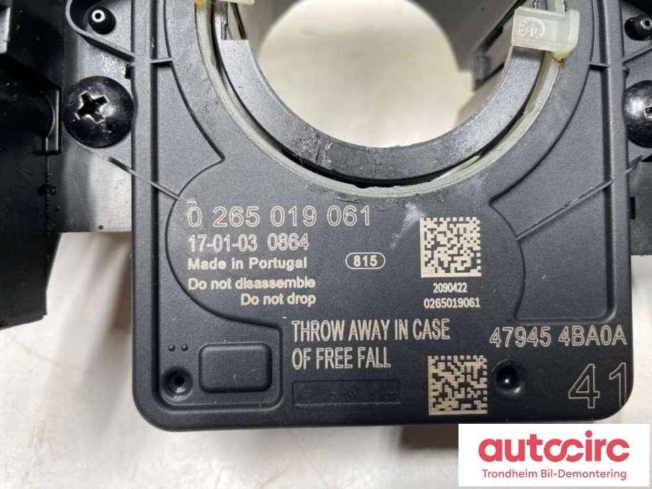 Bryter combi til Nissan Qashqai 2014-2021 (Type II)  (25560-4EA2B|)