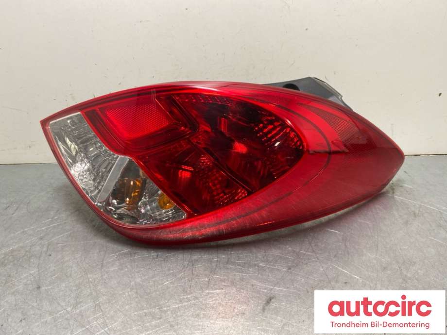Baklykt høyre til Hyundai i20, 2009-2014 (Type I) (92402 4P500)