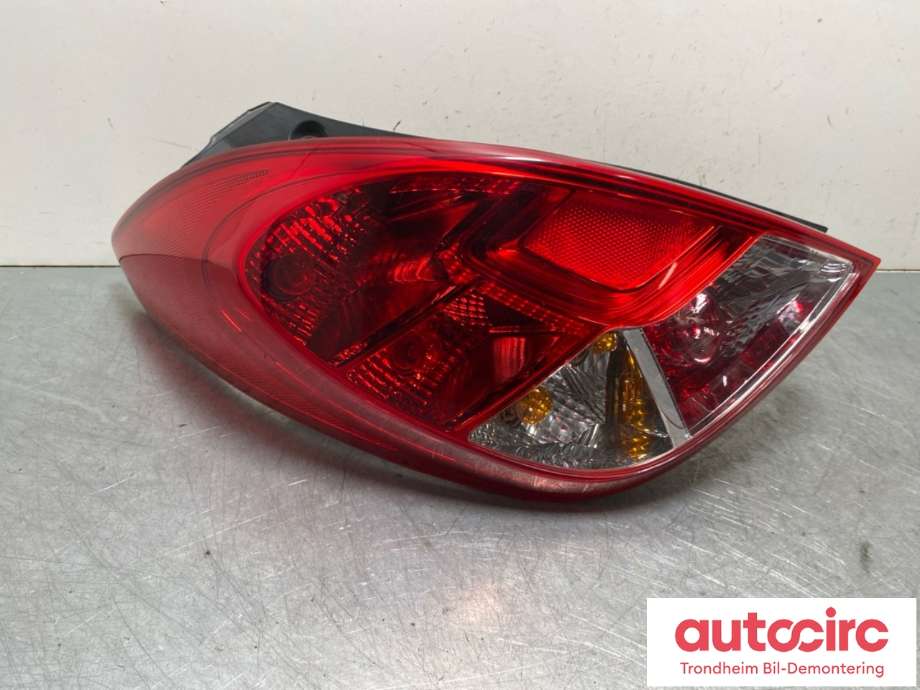 Baklykt venstre til Hyundai i20, 2009-2014 (Type I) (92401 4P500)