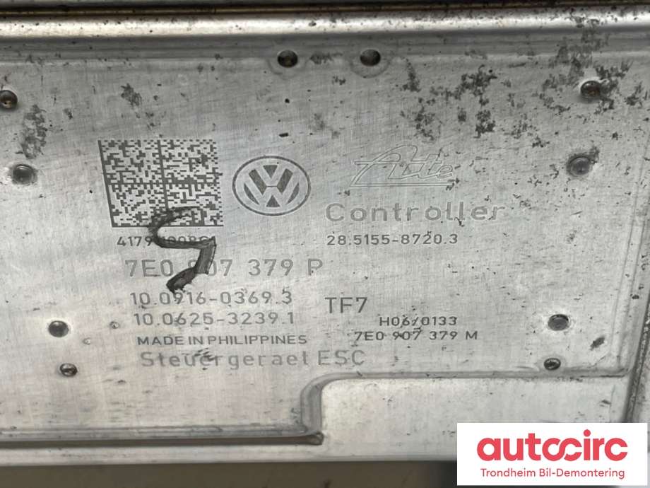 ABS sentral til VW Caddy 2015-2020 (Type III, Fase 3)  (7E0614517M|)