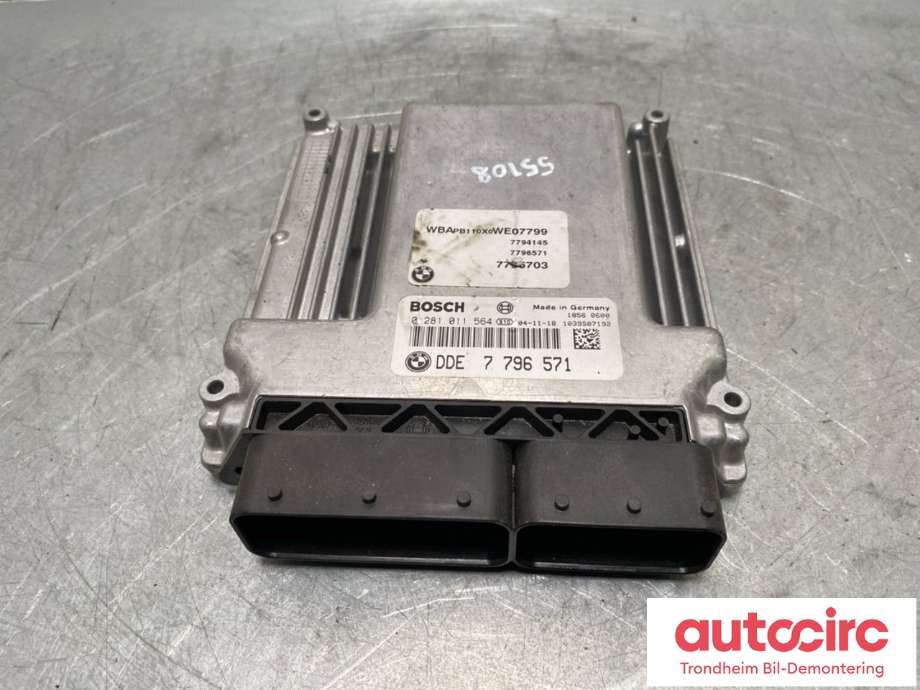 Styreenhet motor til BMW X3, 2003-2006 (Fase 1) (E83) (E83) (13 61 7 800 129)