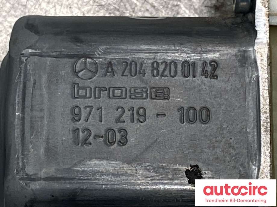 Ruteheis, kun motor, venstre foran til Mercedes E-Klasse 2009-2013 (Fase 1) (W212) (W212) (A2048200142|)