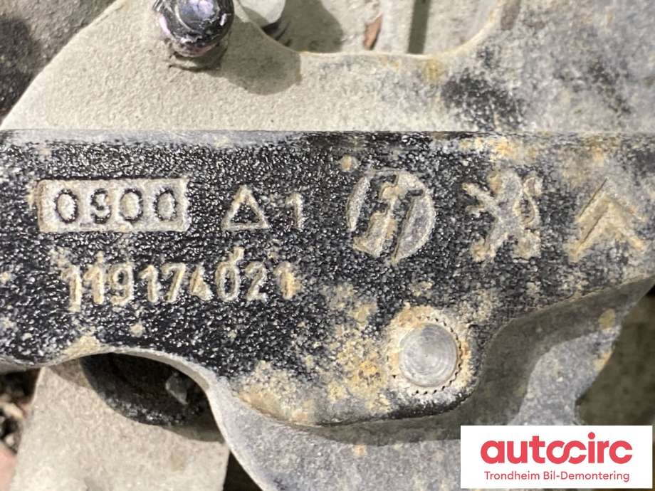 Girkasse manuell til Peugeot 308 2007-2011 (Type I, Fase 1) (223168|)