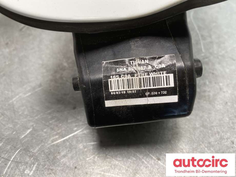 Tanklokk til VW Tiguan 2016-2020 (Type II, Fase 1)  (5NA809857A|)