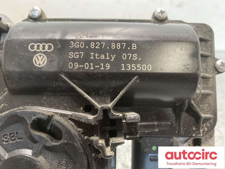 Baklukeåpner motor til VW Tiguan 2016-2020 (Type II, Fase 1)  (3G0827887B|)
