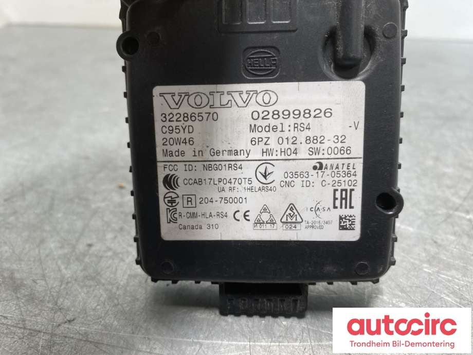 Sensor blindsone til Volvo XC90 2015-2025 (Type II)  (32286570|)