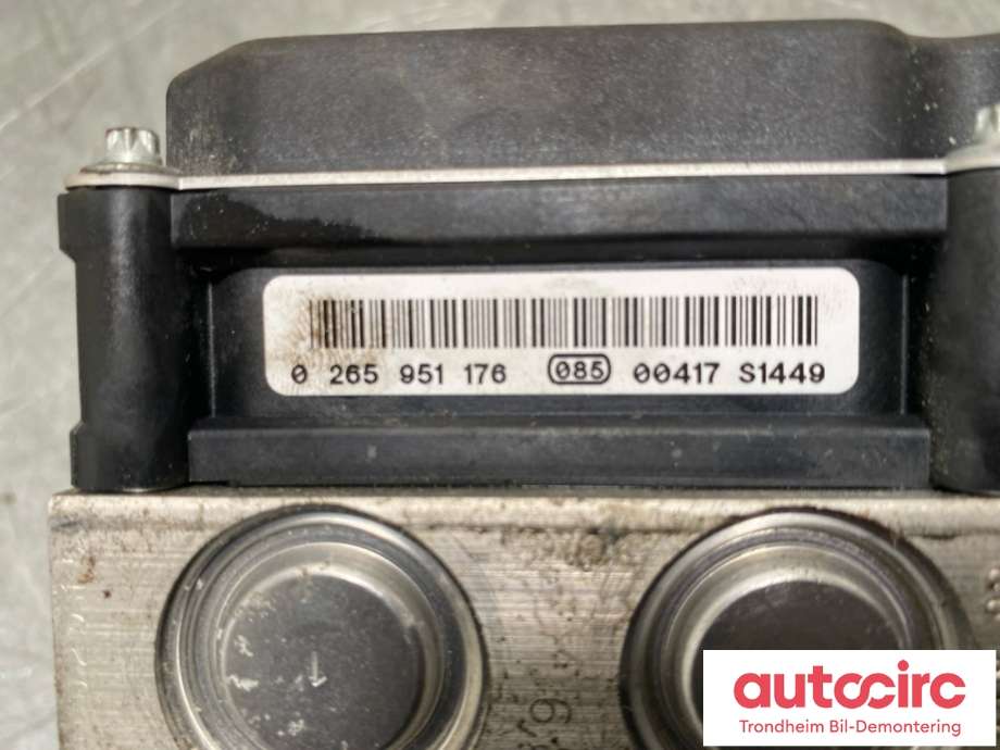 ABS sentral til Peugeot 308 2007-2011 (Type I, Fase 1) (4541 HX|16 071 262 80|)