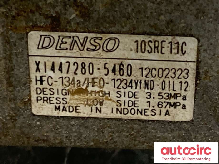 Aircondition kompressor til Toyota Hilux 2020-->> (883100KE30|)
