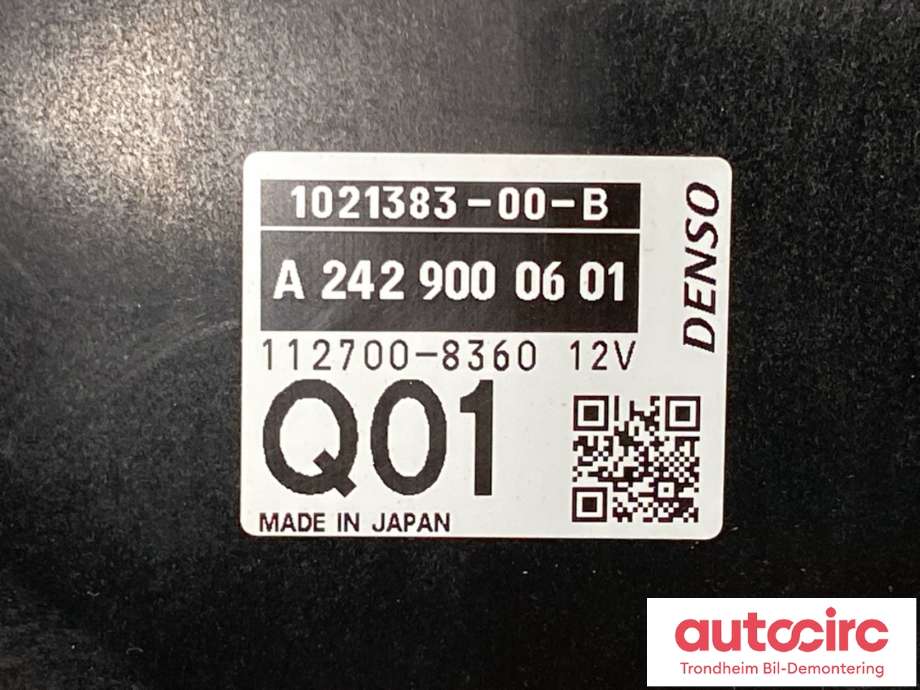 Styreenhet elektrisk parkbrems (EPB - Electric Parking Brake) til Mercedes B-Klasse, electric drive 2014-2018 (W242) (W242) (A2429000601|)