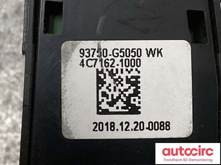 Bryter tanklokk til Kia Niro 2016-2021  (93750-G5050|)