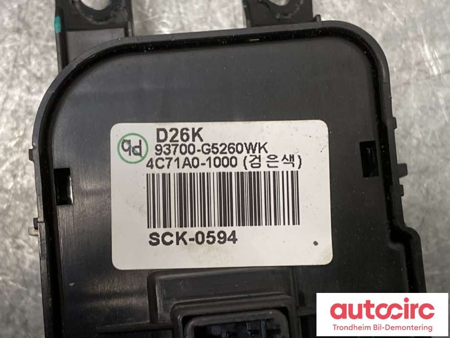 Bryter Antispinn til Kia Niro 2016-2021 (93700-G5260|)