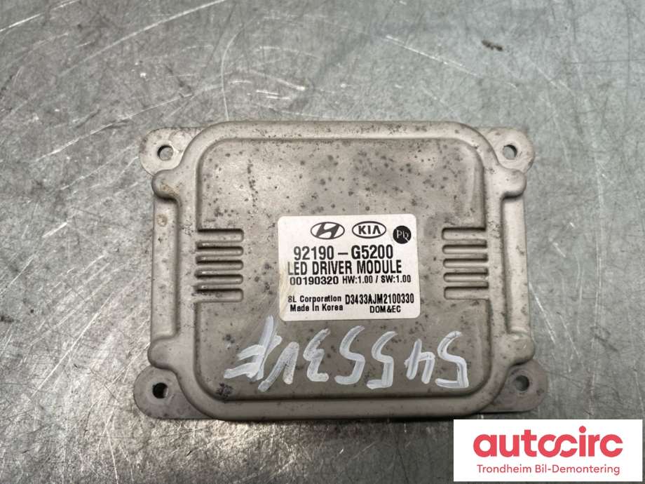 Styreenhet xenon/ballast til Kia Niro 2016-2021  (92190-G5200|)