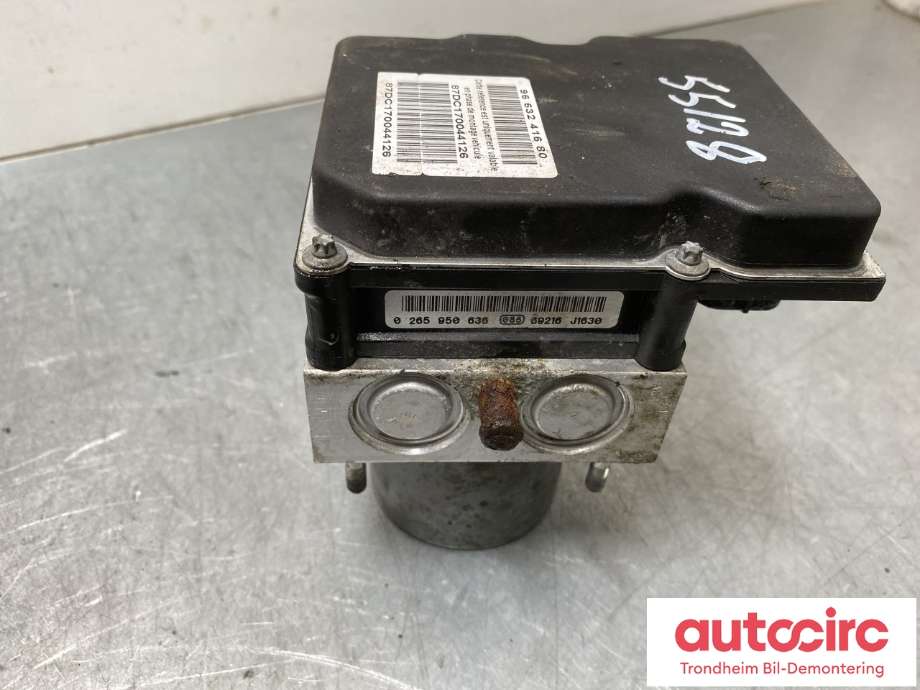 ABS sentral til Peugeot 307 2005-2008 (Fase 2) (9663241680|4541 Q4|16 826 075 80| 4541 Q5)