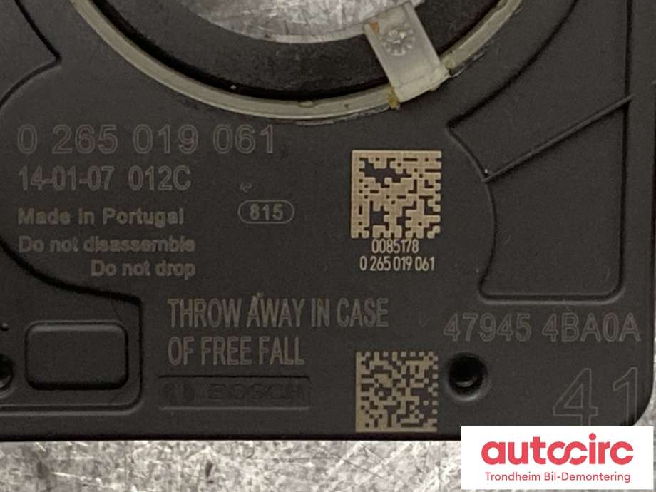 Bryter combi til Nissan Qashqai 2014-2021 (Type II) (255604EA0E|)