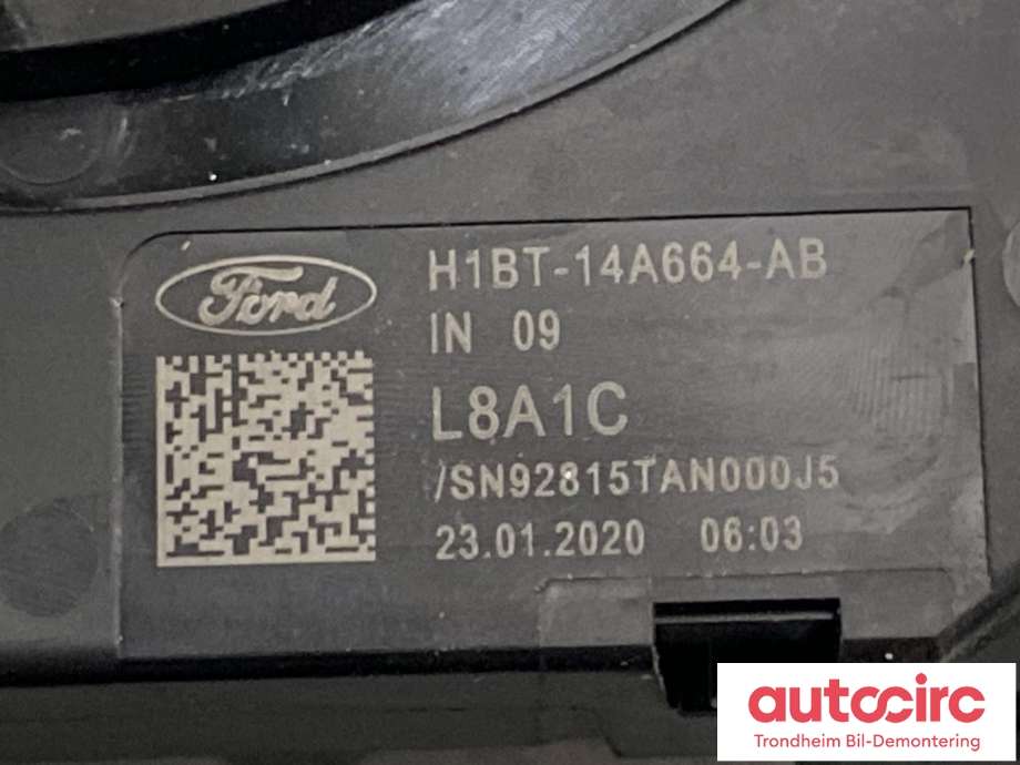 Airbag slepering til Ford Kuga 2019-->> (Type III) (H1BT-14A664-AB|)