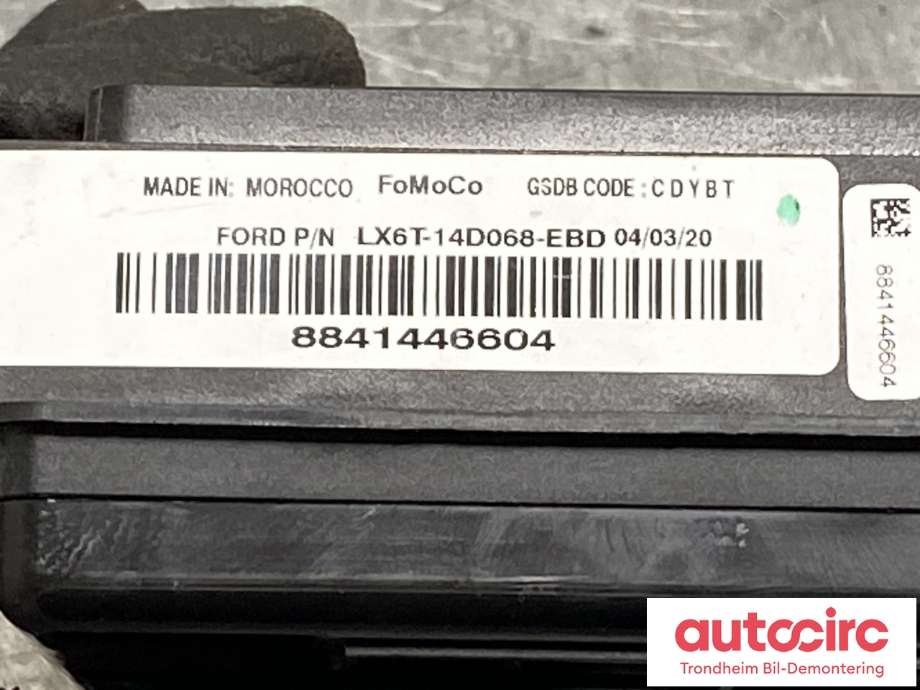 Styreenhet diverse til Ford Kuga 2019-->> (Type III) (LX6T-14D068-EBD|LX6T-14D068-EBE|2536558)