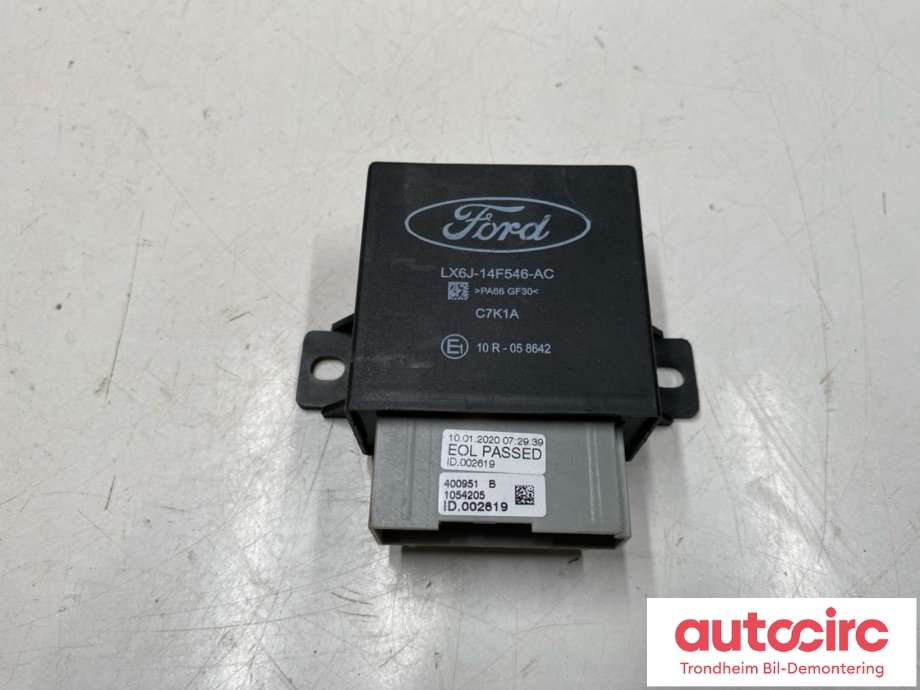 Styreenhet hengerfeste til Ford Kuga, 2019-->> (Type III)  (LX6J-14F546-AC)