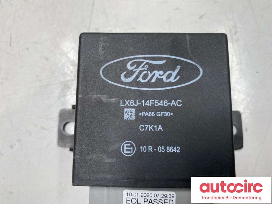 Styreenhet hengerfeste til Ford Kuga 2019-->> (Type III)  (LX6J-14F546-AC|2540285|LX6J-14H062-AD)