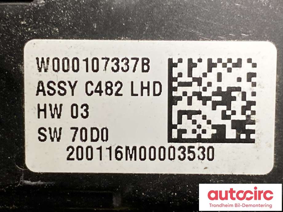 Viskermotor frontrute til Ford Kuga 2019-->> (Type III)  (LJ6B-17500-CA|2770443|)