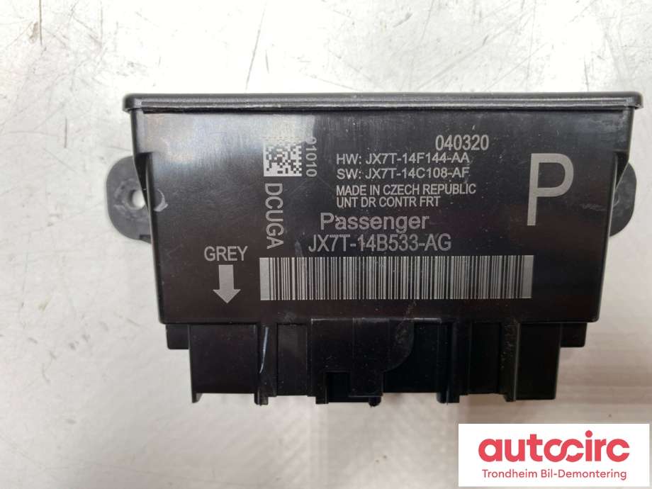 Styreenhet dør høyre foran til Ford Kuga 2019-->> (Type III)  (JX7T-14B533-AG|JX7T-14B533-AK|2613361)