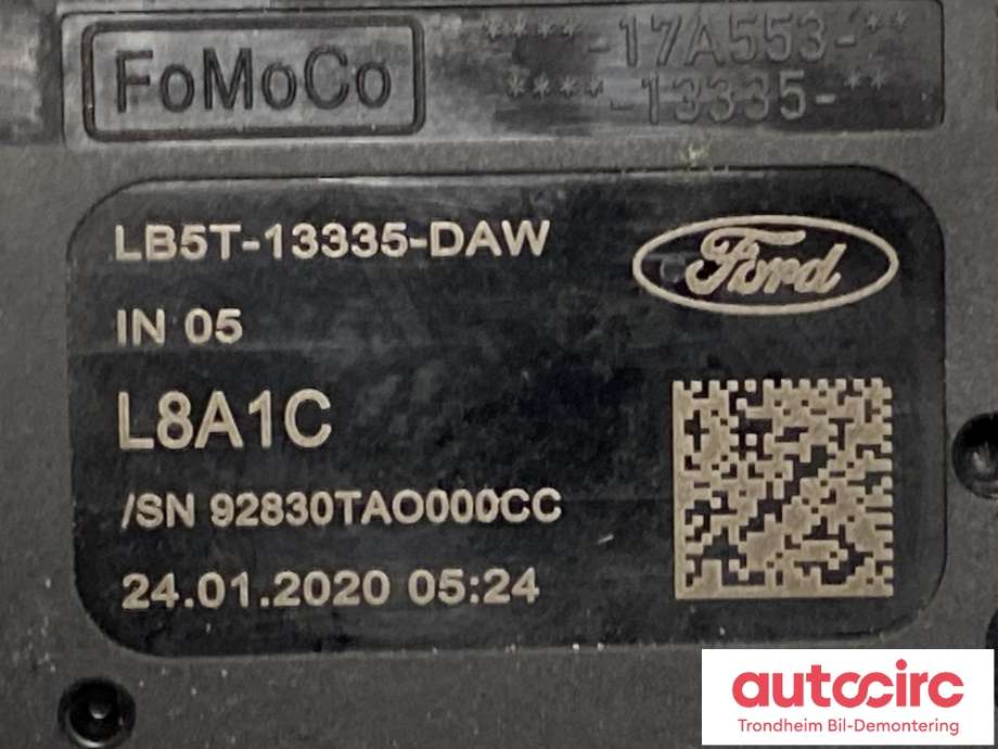 Bryter blink til Ford Kuga 2019-->> (Type III) (LB5T-13335-DAW|LB5T-13335-DB3JA6|2425267)