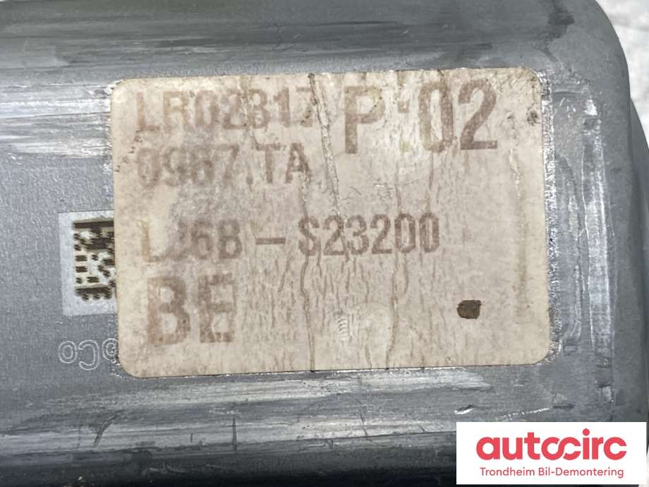 Ruteheis, kun motor, høyre foran til Ford Kuga 2019-->> (Type III) (LB6B-S23200-BE|2651309|LV4B-14A365-CA)