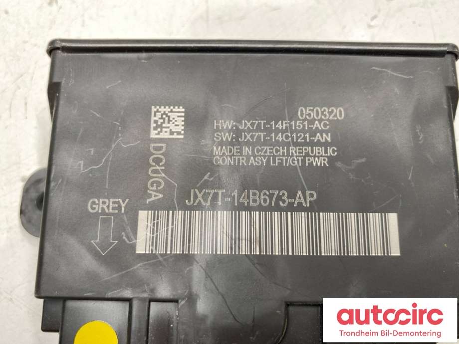 Styreenhet elektrisk bakluke til Ford Kuga 2019-->> (Type III)  (JX7T-14B673-AP|JX7T-14B673-BB|2515912)