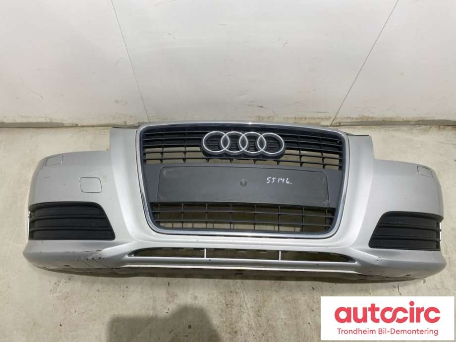 Støtfanger foran til Audi A3, 2003-2008 (Type II, Fase 1) (8P0 807 105 F)