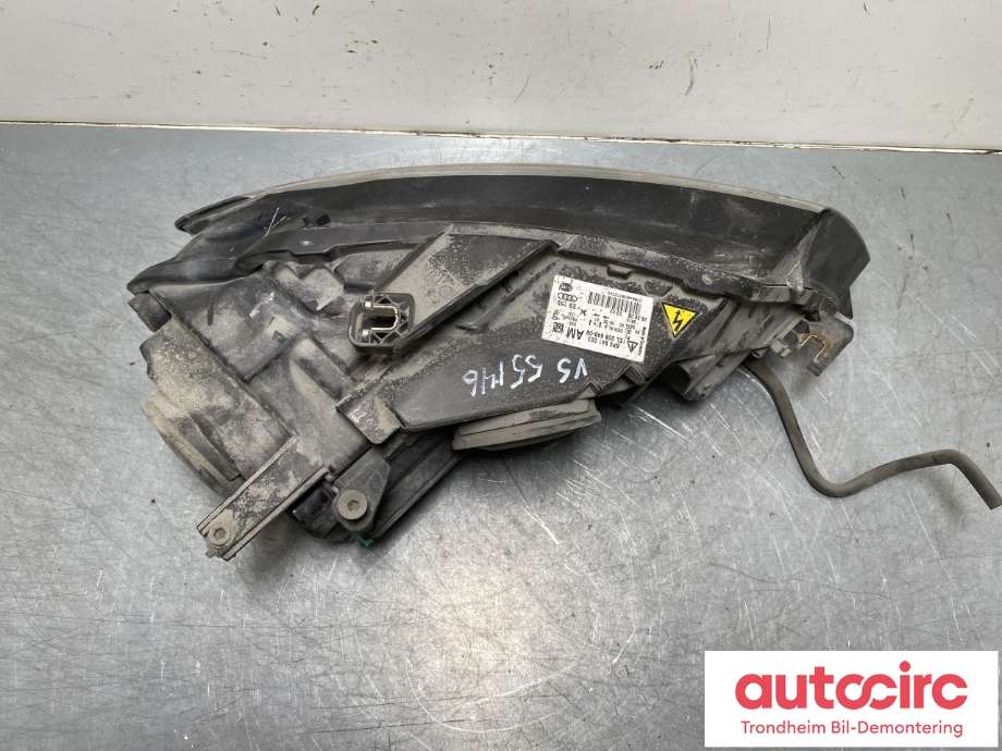 Frontlykt venstre xenon til Audi A3 2003-2008 (Type II, Fase 1) (8P0 941 029 BM|8P0 941 029 BT|)