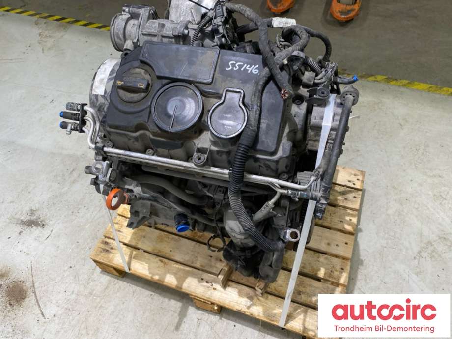 Motor diesel til Audi A3 2003-2008 (Type II, Fase 1) (03G 100 098 HX||BLS)