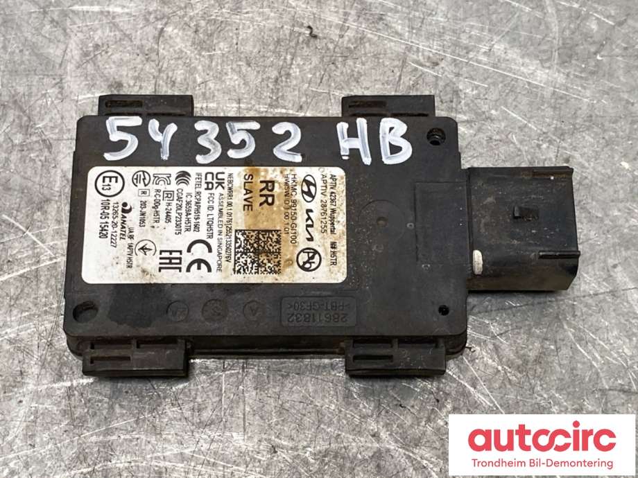 Sensor radar til Hyundai Ioniq 5 2021-->> (99150-GI100|)